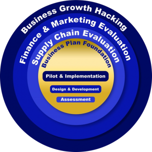 pilot and implementation , design, development , assessment